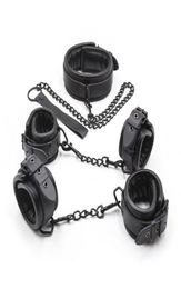 New Style Genuine Leather Sex Toys For Adults s Ankle s Collar Bdsm Bondage Adult Erotic Games S197068131982
