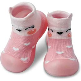 First Walkers Baby Shoes Boys and Girls First Step Shoes Anti slip Soft Sole Sports Shoes Floor Socks Baby Girls Socks d240525