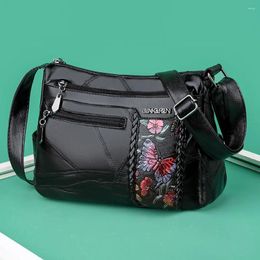 Totes Fashion Handbags Women Shoulder Handbag Leather Multi-pocket Shopping Elegant Crossbody Bag Purse Leisure Daily