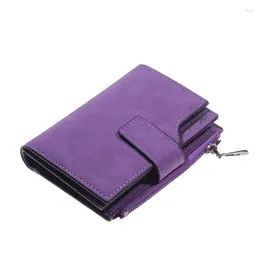 Wallets 1 PC Women Wallet Simple Retro Rivets Short Coin Purse Card Holders Handbag For Girls Small Ladies