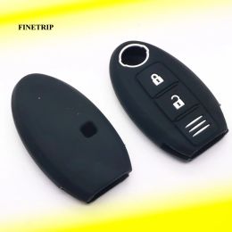 Silicone Car Remote Key Case Cover For Nissan Altima Maxima Murano Sentra Versa Titan Leaf Juke Quest Elgrand NV200 Note Tiida