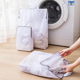 Laundry Bags 4/6pcs Hand Bag Reusable Washing Machine Clothing Care Wash Mesh Net Bra Sock Lingerie Underwear Storage