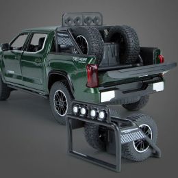 1:24 Scale Toyota Tundra pickup truck Diecast Alloy Pull Back Car Collectable Toy Gifts for Children diecasts & toy vehicles