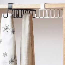 Kitchen Storage Hooks Under Shelf Cups Rack Drilling Coffee Holder Utensil Hanging For Cabinet