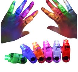 LED Toys 30/60/120/200/300 adequate LED finger lights 6 colour lamps for childrens birthday party materials Rave lazer various games Q240524