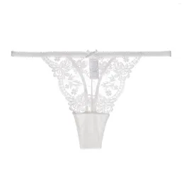 Women's Panties Flowers Thong For Women Lingerie Sexy Mesh Seamless Breathable T-Back Female Intimates Low-Waist Panty Ropa Interior Fem