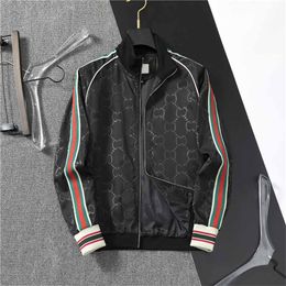 mens jacket designer hoodie winter coat jackets autumn slim outerwear men women windbreaker zipper mens coats jackets classic letter clothing P1148