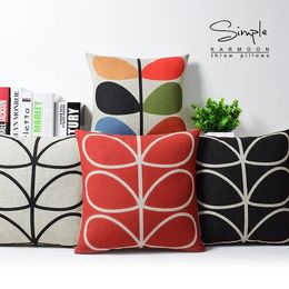 Pillow Scandinavian Style Decorative S Cover Home Decor Yellow Black Geometric Throw Pillows Case Couch Pillowcase 45x45cm