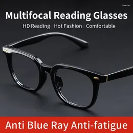 Sunglasses Extremely Light Progressive Multifocus Reading Glasses Women Blue Blocking Readers Ladies On Strength Magnifying