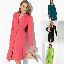 Women Photography Blazer Suits Candy Colour Long Sleeve Dress Jacket For Graduation Wedding