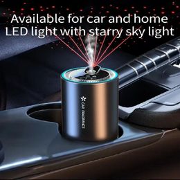 Smart Car Humidifier Essential Oil Diffuse Air Freshener Mini Diffuser Scent Aromatherapy with LED Colorful Light 240523