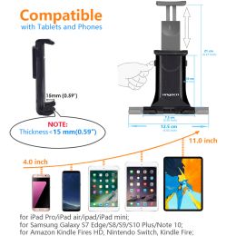 Sucker Car Tablet Stands Mobile Phone Holder Windshield No Magnetic GPS Mount Support For Ipad Pro 12.9 iPhone 11 Xiaomi HUAWEI