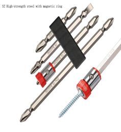 High Quality S2 strong magnetic ring batch head combination wind batch drill electric magnetic Phillips screwdriver Drill Bits set4850356