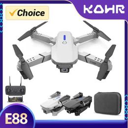 Drones TOSR 2024 New E88 Pro WIFI FPV Drone Wide Angle HD 4K 1080P Camera Height Maintaining Foldable Four Helicopter Drone RC Helicopter Toy Gift S24525