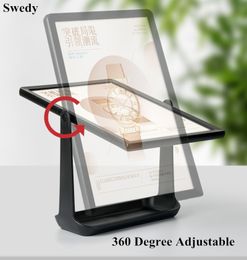 A5 148x210mm Table Plastic Sign Holder Stand Photo Picture Poster Frame Desktop Restaurant Bar Menu Paper Holder