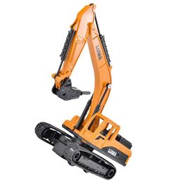 Diecast Model Cars 1 set of construction excavator push excavator construction truck excavator toy children and boys construction Christmas new S545210