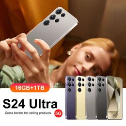 phone S24 Ultra 7.3 Inch large screen 16GB+1T large memory 6800mAh Battery 4G 5G Connectivity Dual SIM Android Smartphone Supports Multiple Languages 263