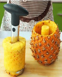 Fruit Tools Stainless Steel Pineapple Peeler Cutter Slicer Corer Peel Core Knife Gadget Kitchen Supplies 2006 V22398691