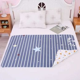 Play Mats Reusable Baby Changing Mat Cover Diaper Mattress Bed Sheets for Newborn Baby Waterproof Portable Change Pad Table Floor Play Mat