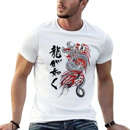 Men's Tank Tops Ryu Ga Gotoku T-Shirt Tee Shirt Summer Top Anime Hippie Clothes Mens Clothing