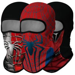 Summer Balaclava Motorcycle Mask Face Shield Outdoor Protective Bandana Scarf Army Cover Breathable Neck Gaiter Spider Ski Mask