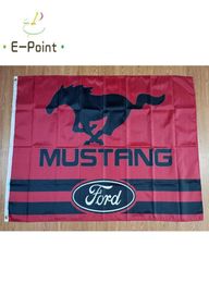 Ford Mustang Car Flag Red 35ft 90cm150cm Polyester flags Banner decoration flying home garden Festive gifts3775966