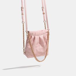 Lüks çanta crossbody çanta gelişmiş pu mini gezici çantalar kadınlar için yeni elmas kafes çanta zinciri sırt çantası çok yönlü küçük sırt çantaları tek omuz çantaları