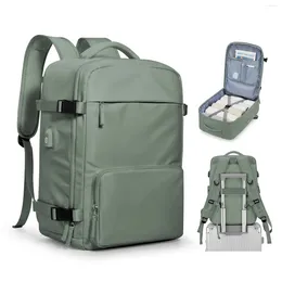 Backpack Likros Men's Travel Flight Approved 15inch Laptop Waterproof For Women College Bookbag Men