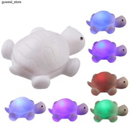 Night Lights Party lighting fixtures cute turtle light LED projector cute turtle touch light baby bedside light 7-color LED party light S2452410