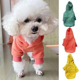 Dog Apparel Pet Clothes Hangers Small For Cats Cute Accessories Sweatshirt Plaid Texture Keep Warmth Adorable