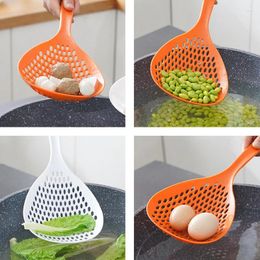 Spoons Large-capacity Spoon Temperature-resistant Multifunctional Water Filtering Kitchen Vegetables Draining Noodles Tool