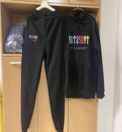 Letter Decals Sweatshirts Pullover Hoodie Men Women Sports Suit London Plus Fleece Clothing Unisex Jacket Brand Retro1053917