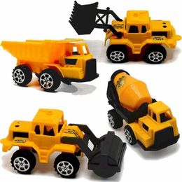 Diecast Model Cars Alloy die-casting engineering vehicle model fire truck toy childrens car toy gift excavator tractor toy S545210