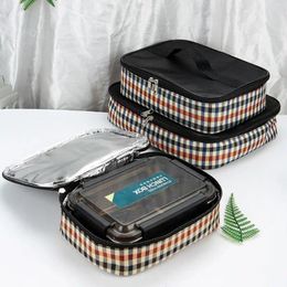 Dinnerware Insulation Package Thickened Aluminium Film Portable Handheld Bento Thermal Insulated Lunch Box Picnic Bag