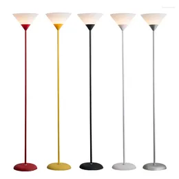Floor Lamps Creative LED Lamp Black White Body Is Suitable For Indoor Lighting Decorative In Living Room Bedroom And Study