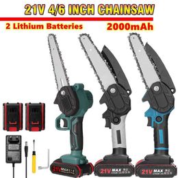 Other Garden Tools 21V 6/4-inch electric chainsaw for wood cutting/tree trimming/branch cutting tools S2452511