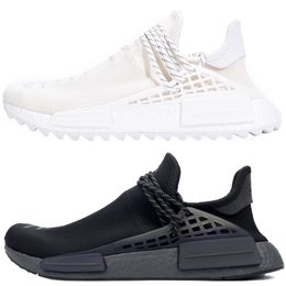 Collection Human Race Shoes Pharrell Sneakers Hu Triple Black Nerd Trail OG Williams Blank Canvas Friends & Family Tangerine Black Blue Yellow Red Green Trainers