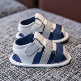 First Walkers Summer Sandals 0-1Y Baby Boys and Girls First Step Walker Sandals Newborn Baby Shoes Soft Sole Anti slip Breathable Shoes Pre Walk d240525