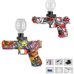 Gun Toys Electric Shoot Boy beads balls Toy Gun Hydrogel Outdoor Games Boys Outdoor Cs Shooting Game Christmas Gift T240524