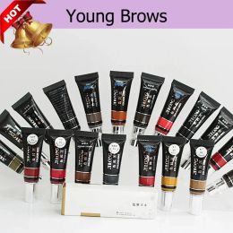 15ml Professional Permanent Makeup Tattoo ink Make up Pigement for Eyebrow or Lip Microblading Tattoo Machine Colour Pigment