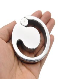 Latest Bdsm Sex Toy Stainless Steel Stimulate Bondage Squeeze Scrotum Testicles Penis Pendant Ball Stretcher Cockring Dog Slave To3365879