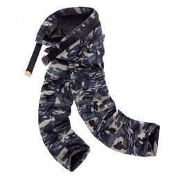 New men's plush and thick camouflage workwear pants, military outdoor leisure pants M525 85