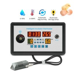 Smart Thermostat Digital ZFX-W9002 Thermostat Temperature Humidity Control Incubator 360 Automatic Egg Turning 12V/220V