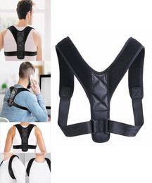 Back Posture Corrector Adjustable Clavicle Straight Shoulders Brace Lumbar Strap Correct Belt Support4178249