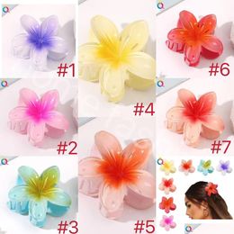 Other Event Party Supplies Clip Fashion Flower For Women Girls Sweet Claw Clamps Crab Headband Winter Hair Accessories C358 Drop D Dh4Zg