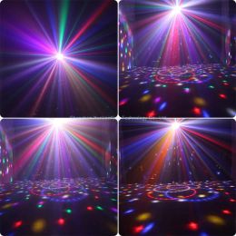 ESHINY 6W Colours Crystal Magic Ball RGB LED Stage Effect Party Light Full Colour DJ Dace Room Disco Bulb Lamp R6LN8