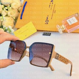 Óculos de sol Louiseviution Designelvse Óculos de sol da moda Mulheres com uma sensação sofisticada para viagens, luxo leve, óculos Luis Viton personalizados 432 992