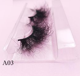 Faux cils long 5D Mink lashes Natural Dramatic Volume Thick Long 3D False eyelash fluffy fake Eyelashes lash vendors make up7808077