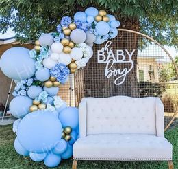 Blue Balloons Garland Kit Baloon Arch Balloon Baby Shower Decorations Boy Or Girl Baby Baptism Birthday Party Decorations Kids 2206402012