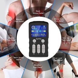 25 Modes Dual Channel Tens Unit Machine EMS Electrostimulator Muscle Therapy Stimulator Physiotherapy Pulse Full Body Massager